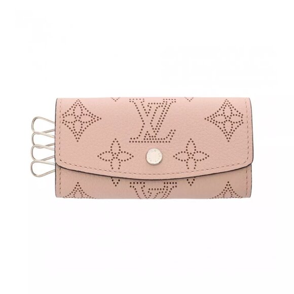 LOUIS VUITTON Monogram Mahina Multicles 4 Pink M82760 key case - Picture 1 of 12